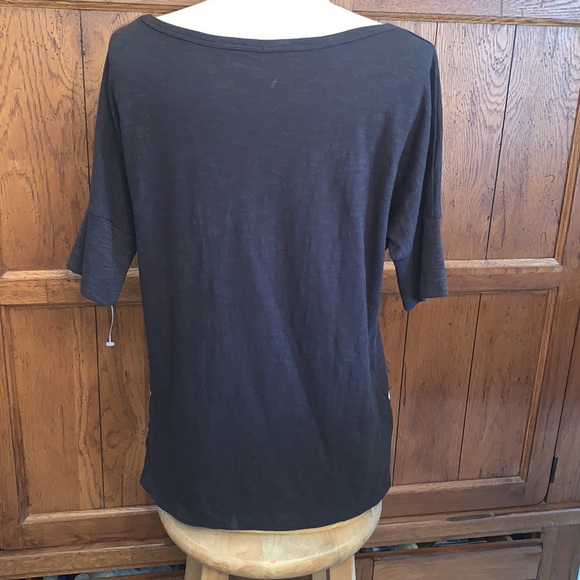 NWOT Chicago WHITE SOX Black Top with White Polka Dots - Picture 6 of 8